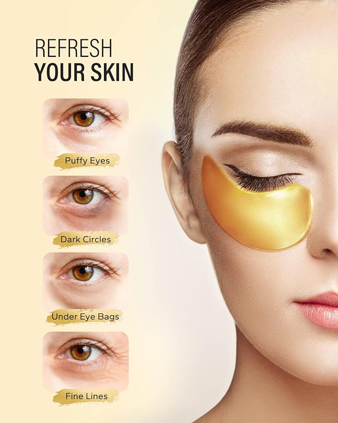 Gold Under Eye Masks