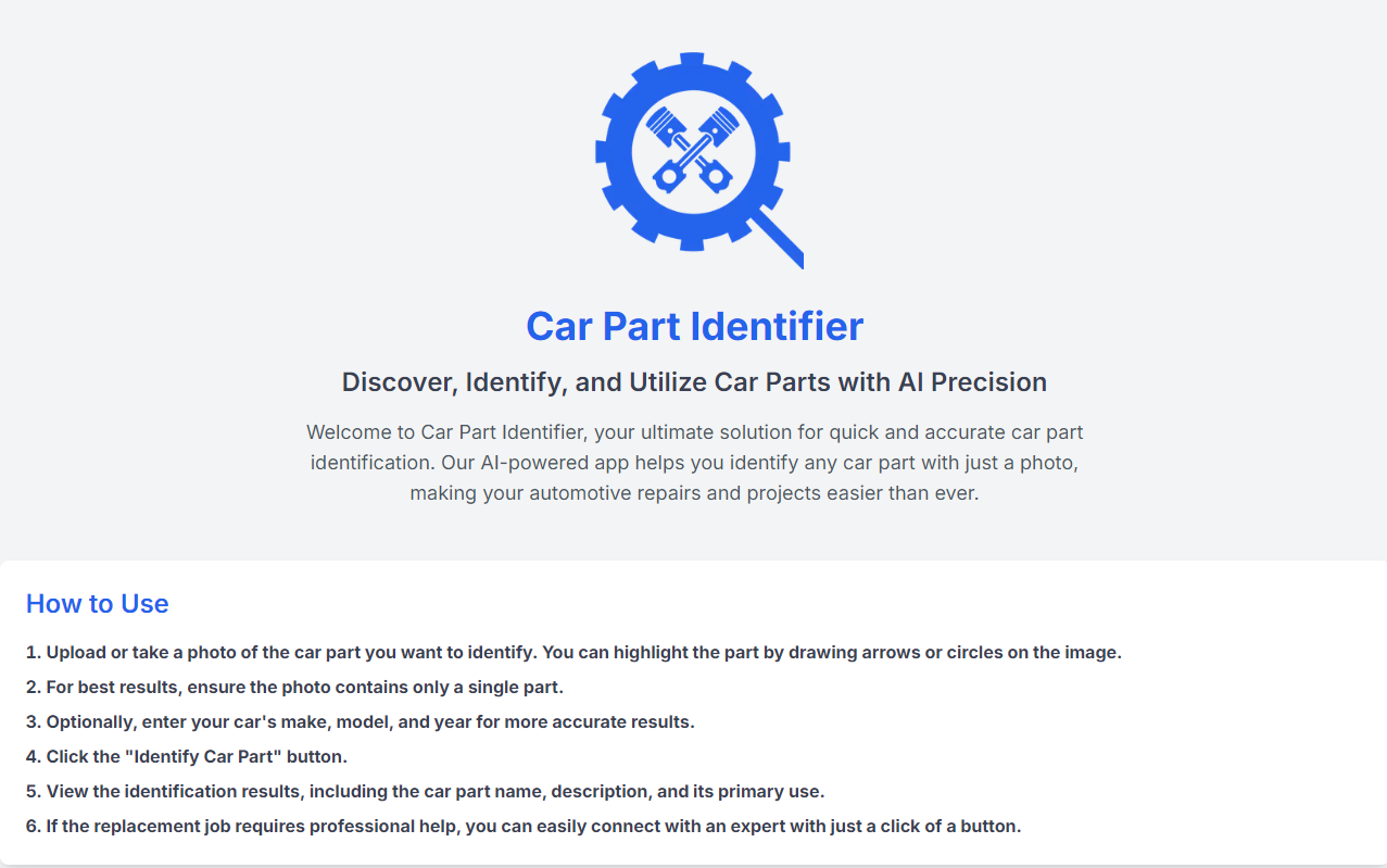 How the Car Part Identifier App Made Finding the Right Car Part a Breeze