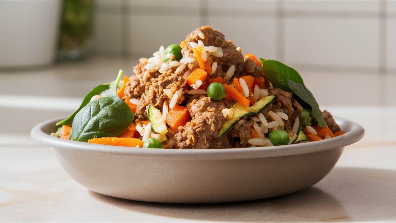 Basic Chicken and Rice Recipe: Homemade Dog Food Recipes