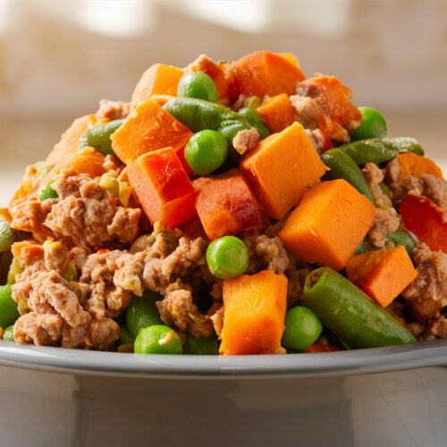 Turkey and Sweet Potato Mix: Homemade Dog Food Recipes