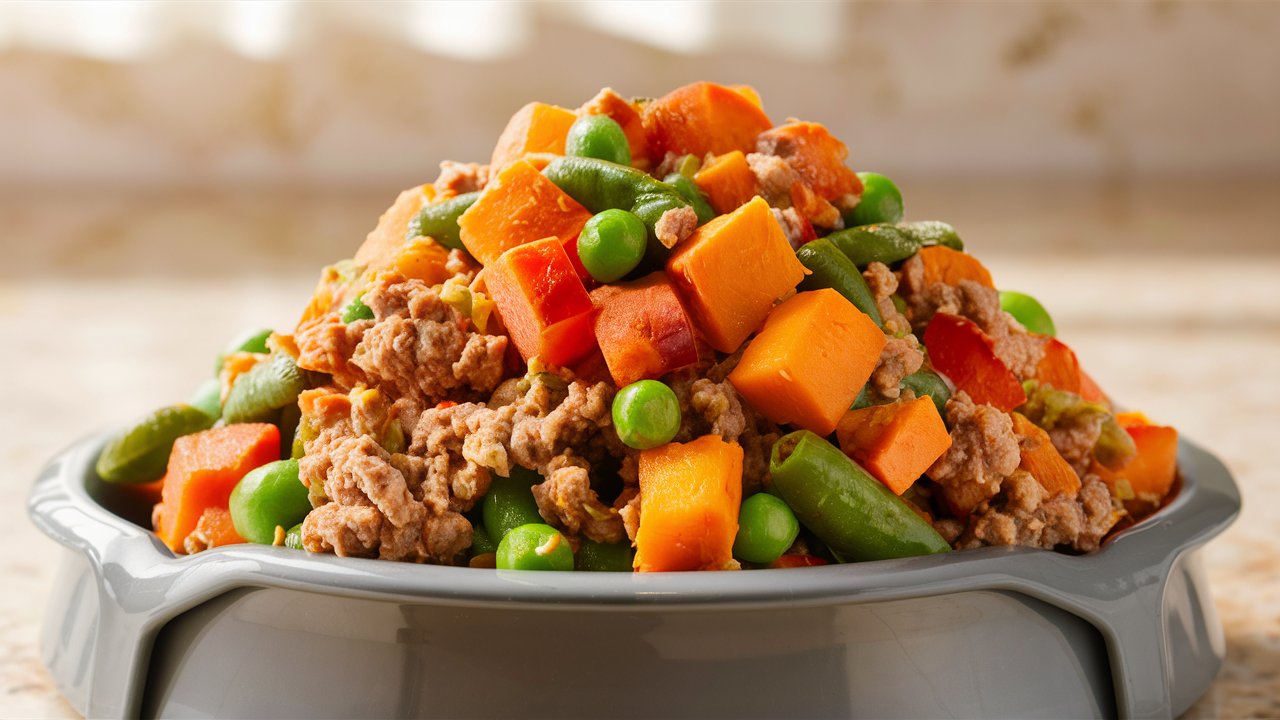 Turkey and Sweet Potato Mix: Homemade Dog Food Recipes