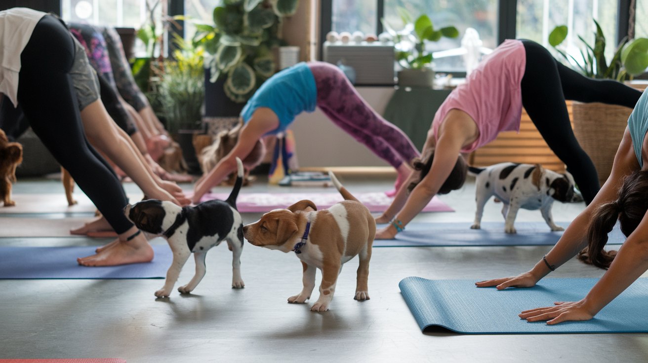 Puppy Yoga