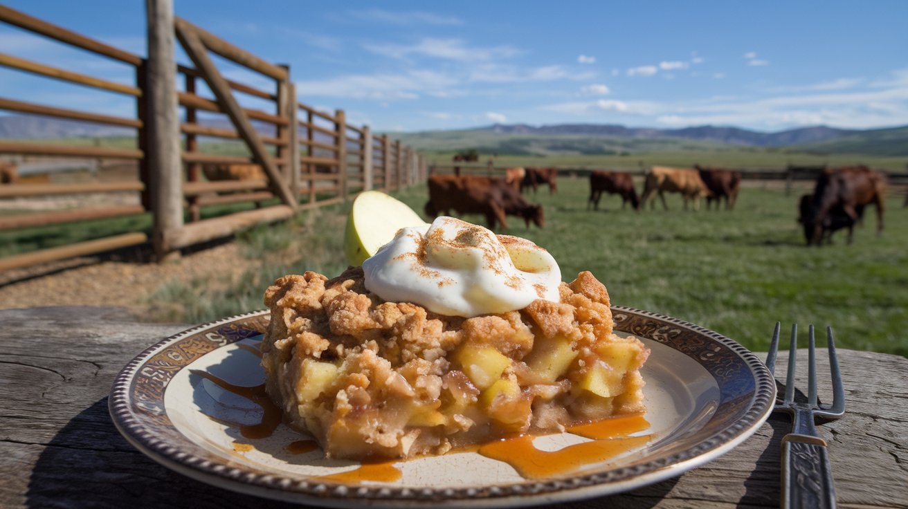 Bourbon Apple Crisp