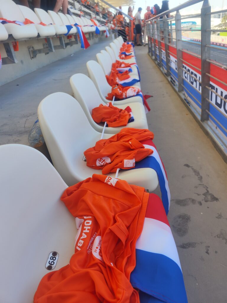 Dutch Fan Abu Dhabi F1 Grand Prix